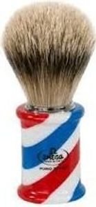 Omega scheerkwast synthetisch haar Hi-Brush Barber Pole